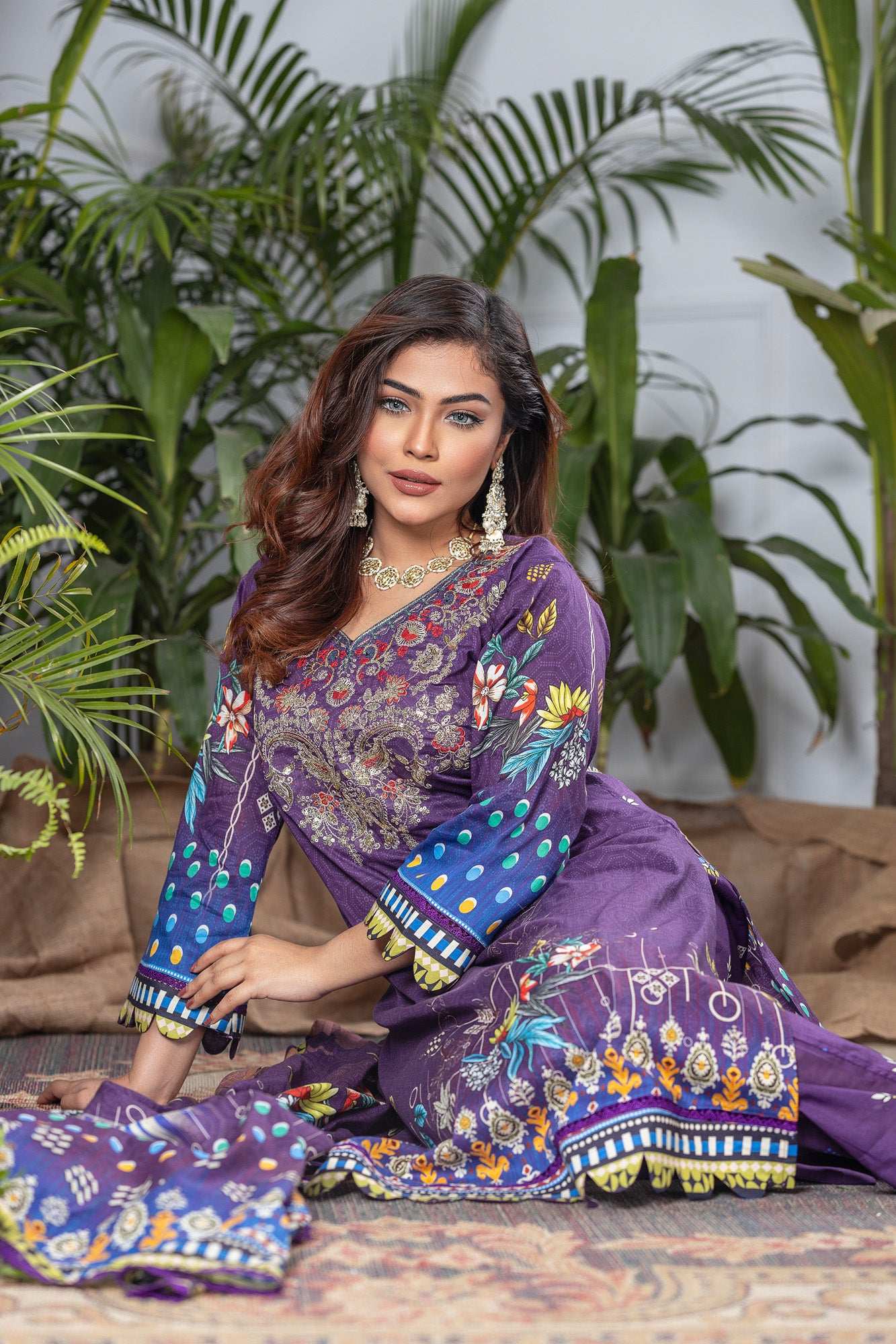 Ellena Vol-01 Ready To Wear Lawn 3pcs