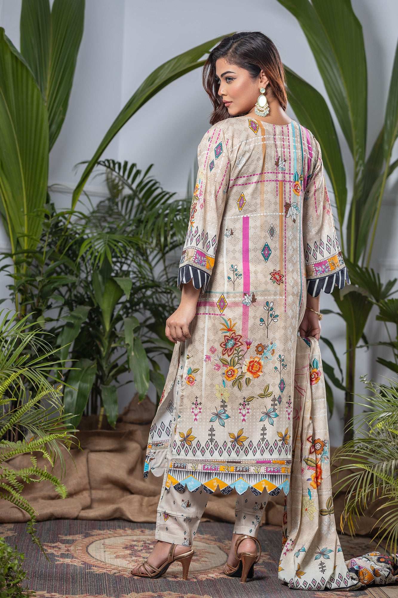 Ellena Vol-01 Ready To Wear Lawn 3pcs