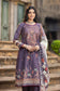 Fatiha Embroidered & Sequence Work Silk Unstitched 3pcs