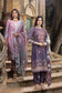 Fatiha Embroidered & Sequence Work Silk Unstitched 3pcs