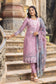 Fatiha Embroidered & Sequence Work Silk Unstitched 3pcs