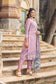 Fatiha Embroidered & Sequence Work Silk Unstitched 3pcs