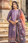 Fatiha Embroidered & Sequence Work Silk Unstitched 3pcs