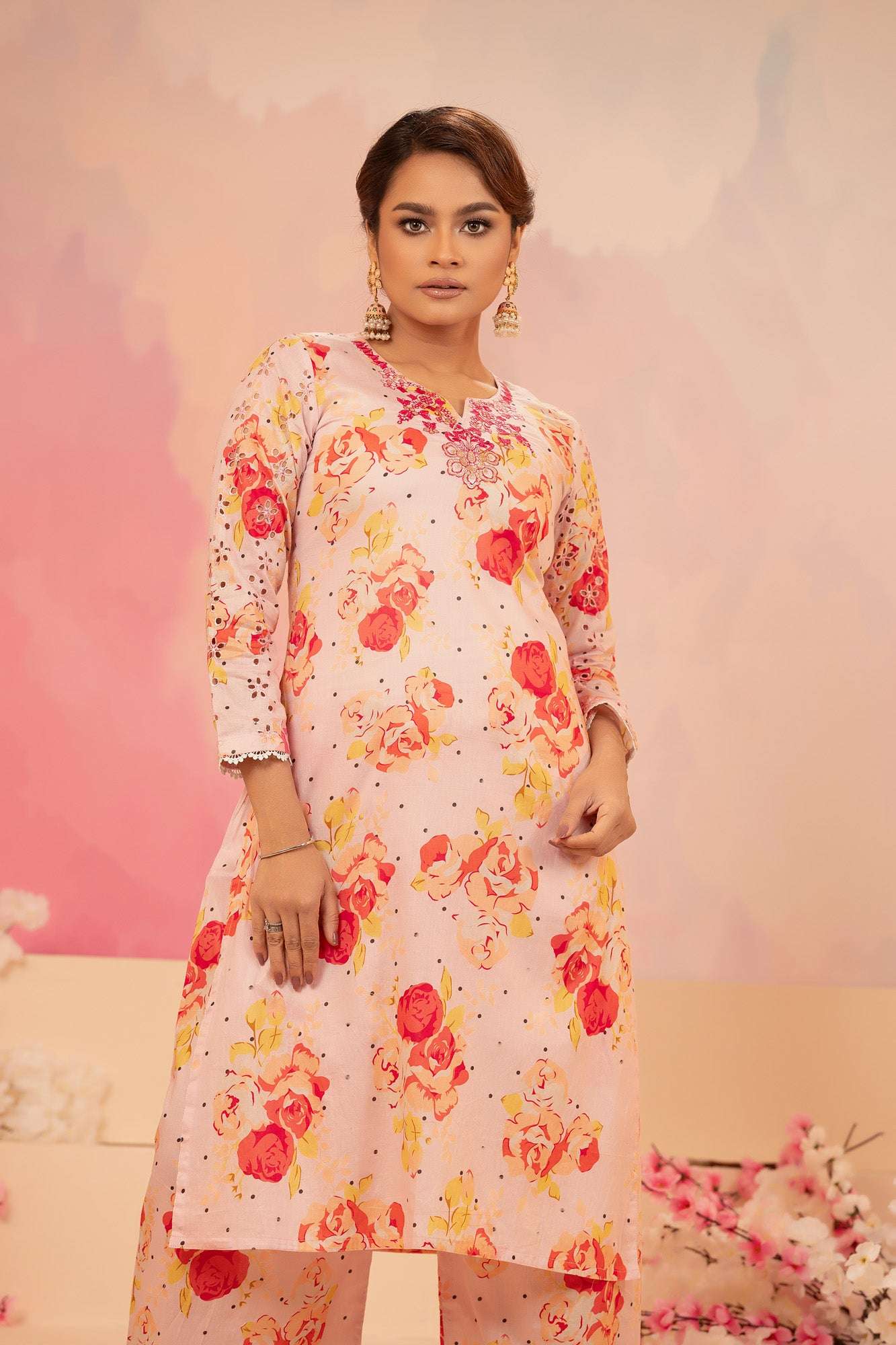Naira Digital Print Luxury Embroidered Sequince Work Unstitched 3pcs