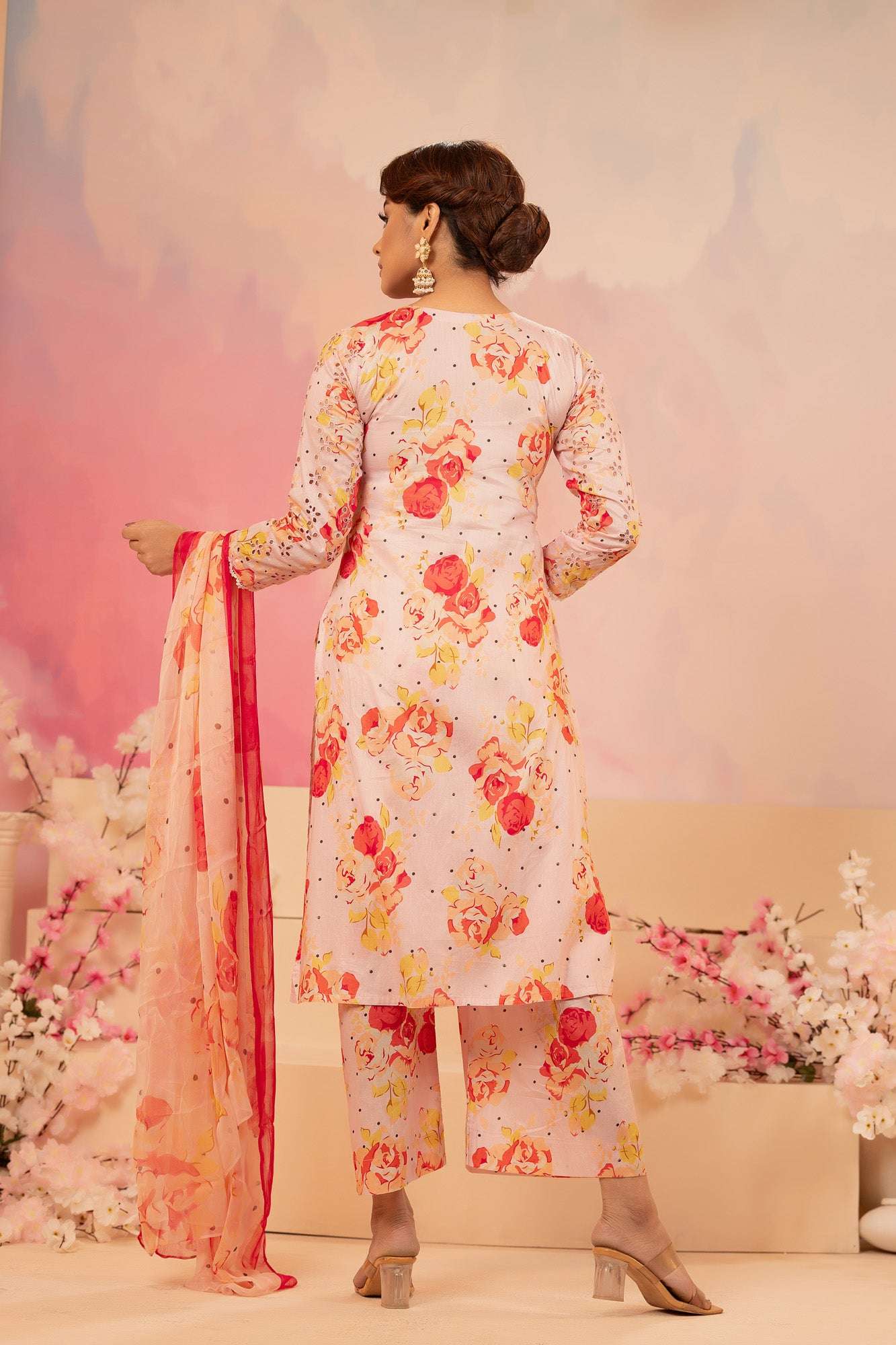 Naira Digital Print Luxury Embroidered Sequince Work Unstitched 3pcs