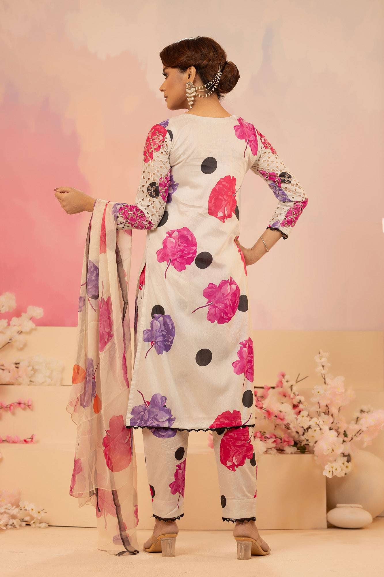 Naira Digital Print Luxury Embroidered Sequince Work Unstitched 3pcs