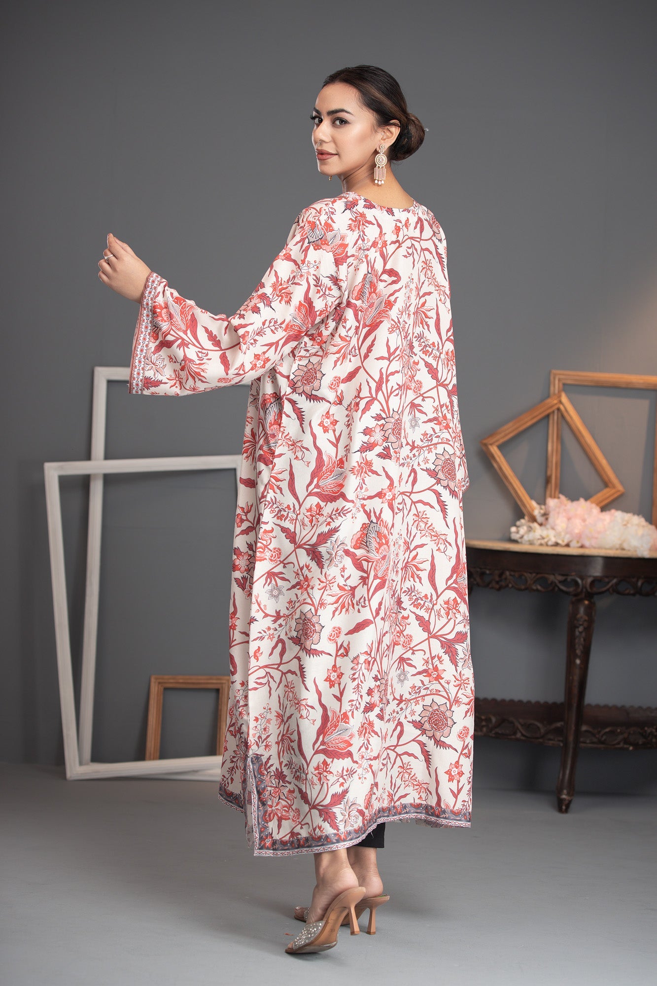 Printed Premium Soft Silk Stitched Kaftan Vol-01