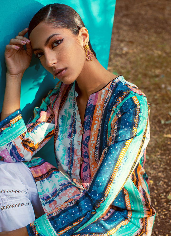 Image Digital Printed Stitched Kurti - Jotey