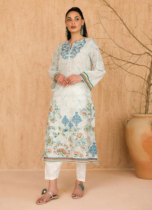 Image Digital Printed Stitched Kurti - Jotey