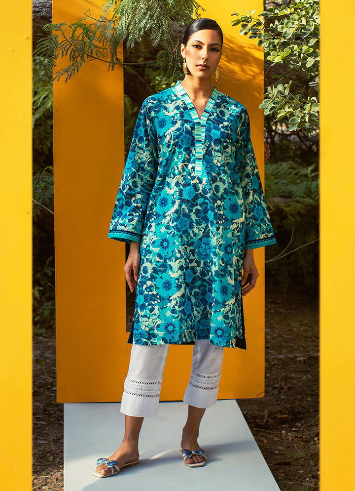 Image Digital Printed Stitched Kurti - Jotey