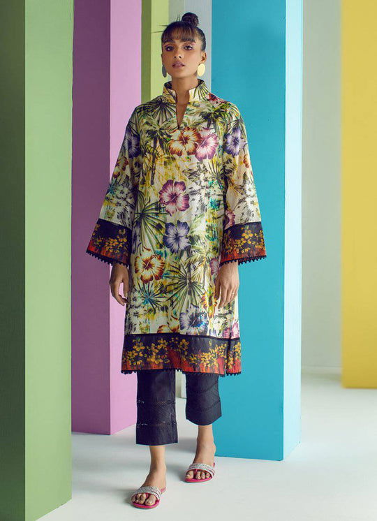 Image Digital Printed Stitched Kurti - Jotey