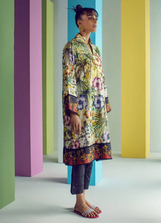 Image Digital Printed Stitched Kurti - Jotey