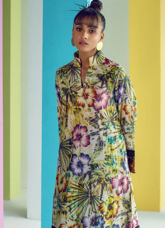 Image Digital Printed Stitched Kurti - Jotey