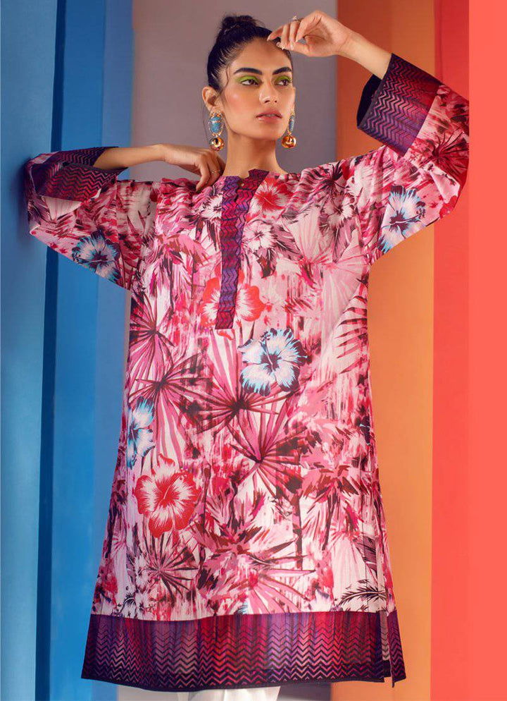 Image Digital Printed Stitched Kurti - Jotey