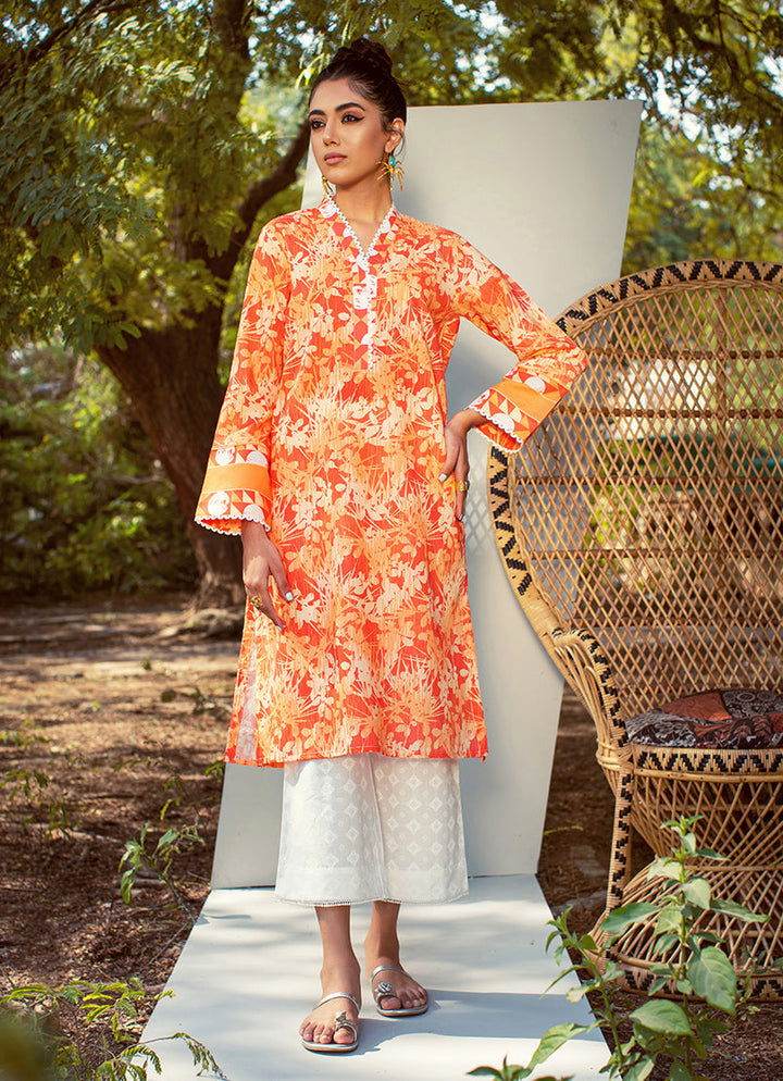 Image Digital Printed Stitched Kurti - Jotey