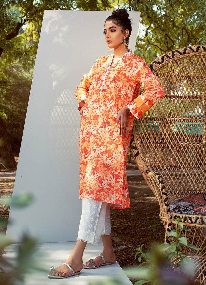 Image Digital Printed Stitched Kurti - Jotey