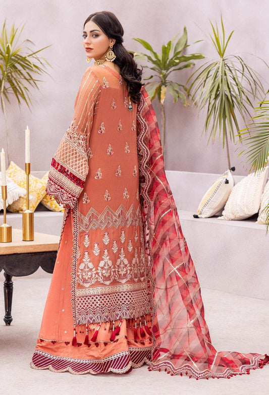 Adans Libas Gul-E-Ishtiaq Exclusive Unstitched Chiffon 3pcs - Jotey