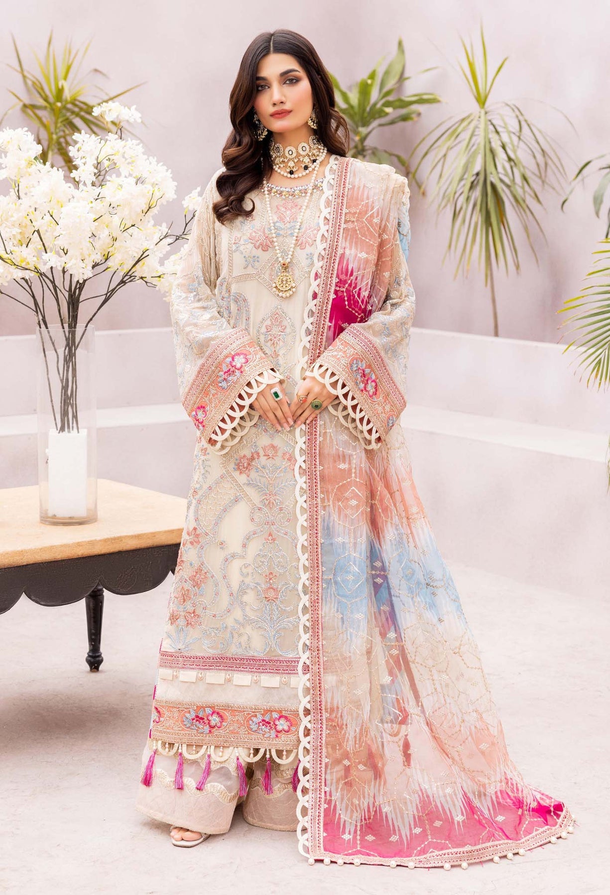Adans Libas Gul-E-Ishtiaq Exclusive Unstitched Chiffon 3pcs