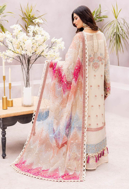 Adans Libas Gul-E-Ishtiaq Exclusive Unstitched Chiffon 3pcs - Jotey