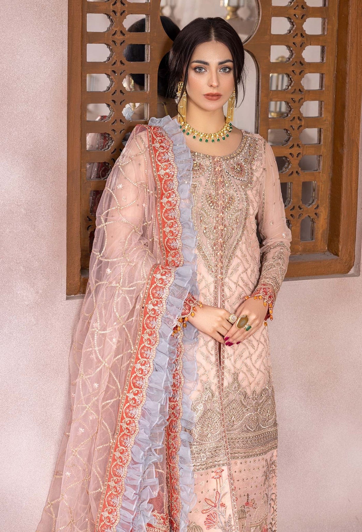 Adans Libas Gul-E-Ishtiaq Exclusive Unstitched Chiffon 3pcs