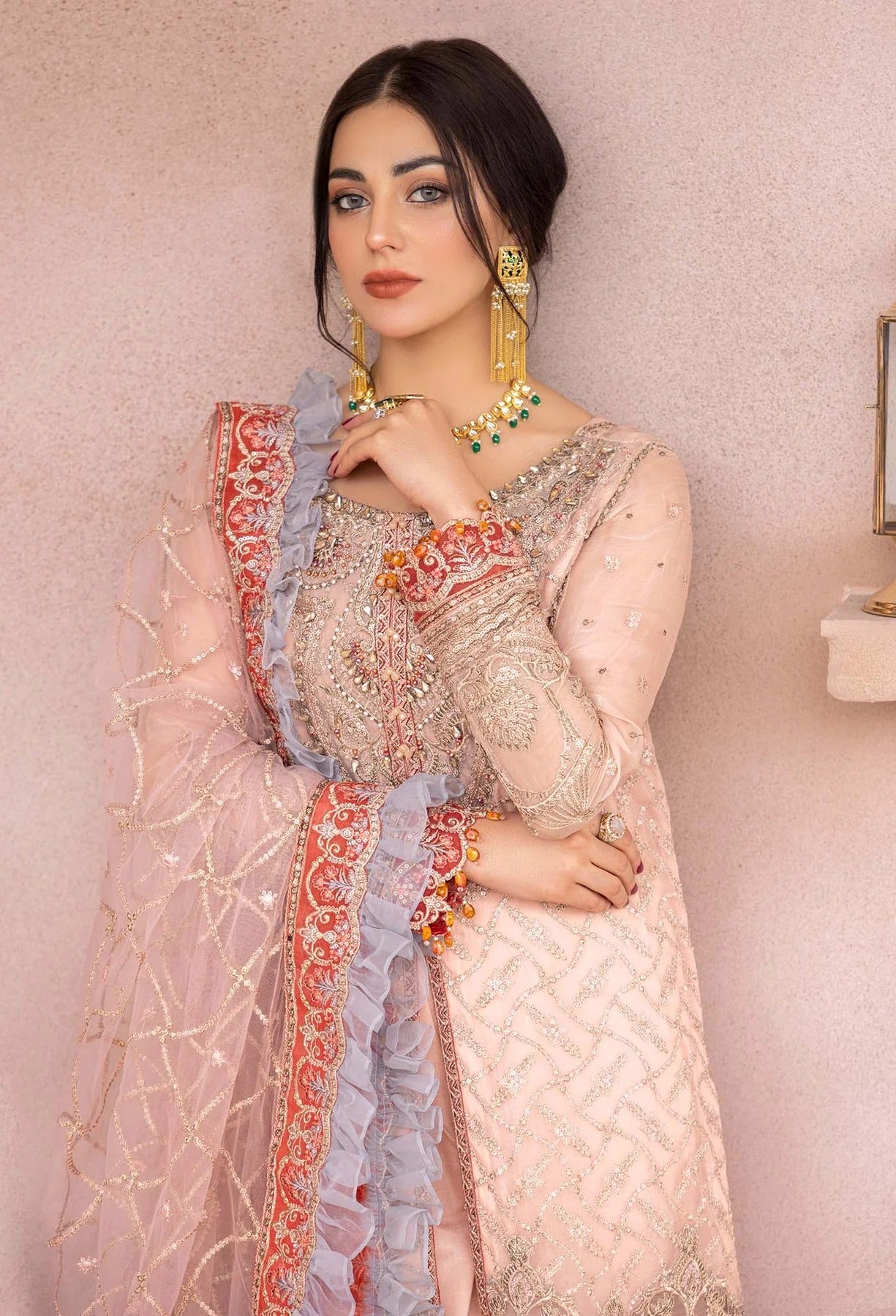 Adans Libas Gul-E-Ishtiaq Exclusive Unstitched Chiffon 3pcs