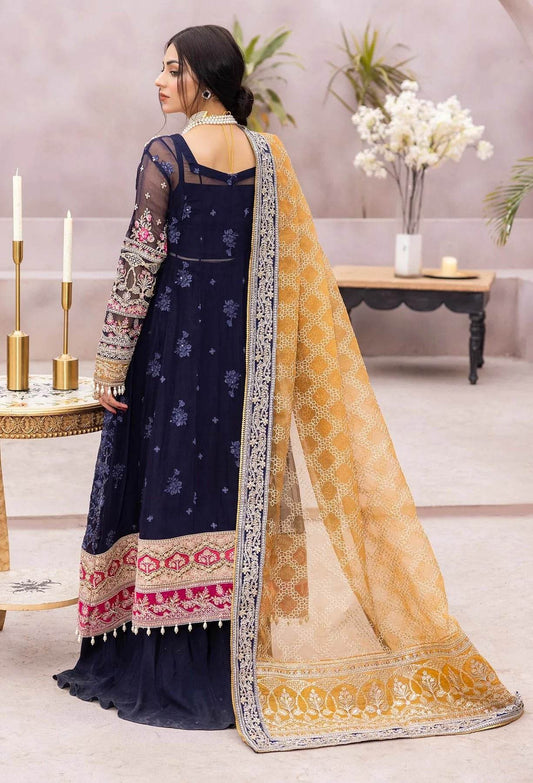 Adans Libas Gul-E-Ishtiaq Exclusive Unstitched Chiffon 3pcs - Jotey