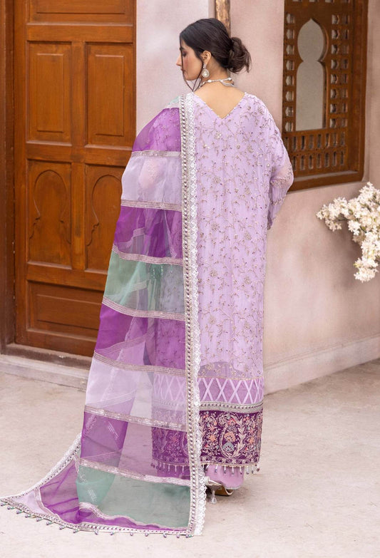 Adans Libas Gul-E-Ishtiaq Exclusive Unstitched Chiffon 3pcs - Jotey
