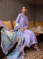 Kesh Lawn 23 by Farah Talib Aziz Embroidered Luxury Unstitched 3pcs - Jotey