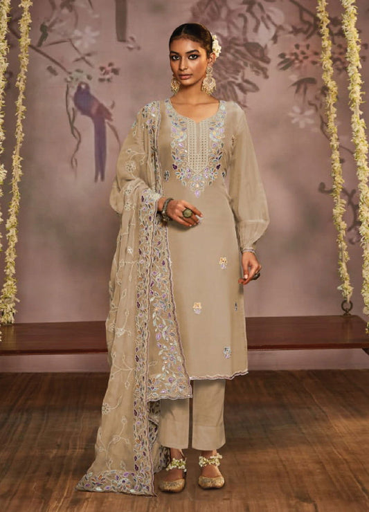 Kimora Dilbara Designer Unstitched 3pcs - Jotey