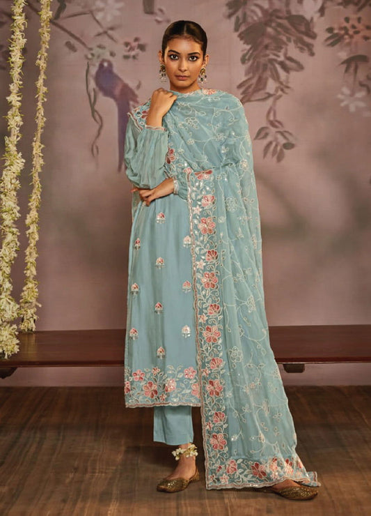 Kimora Dilbara Designer Unstitched 3pcs - Jotey
