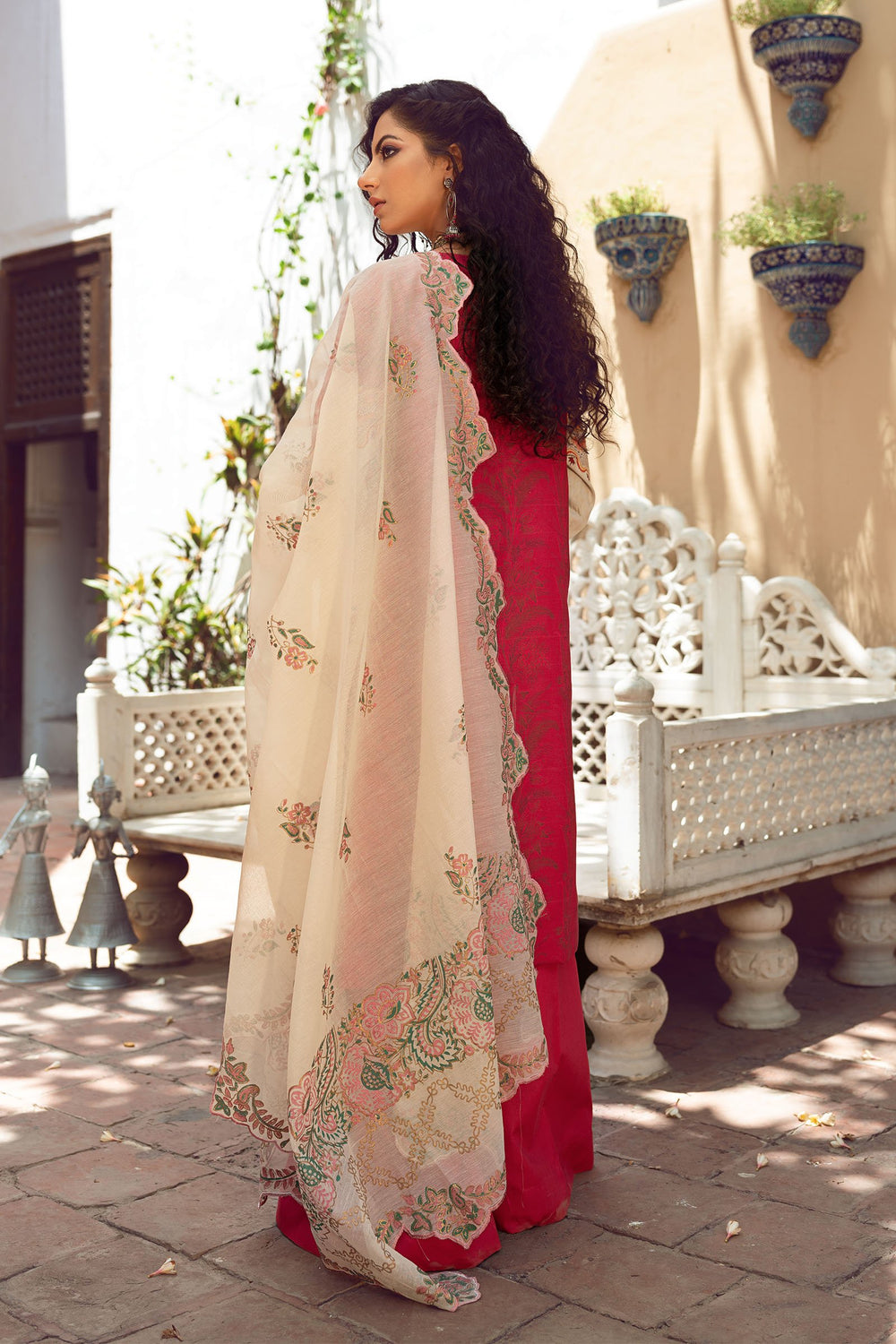 Kinaar Lawn by Sazia Hasan 3pcs - Jotey