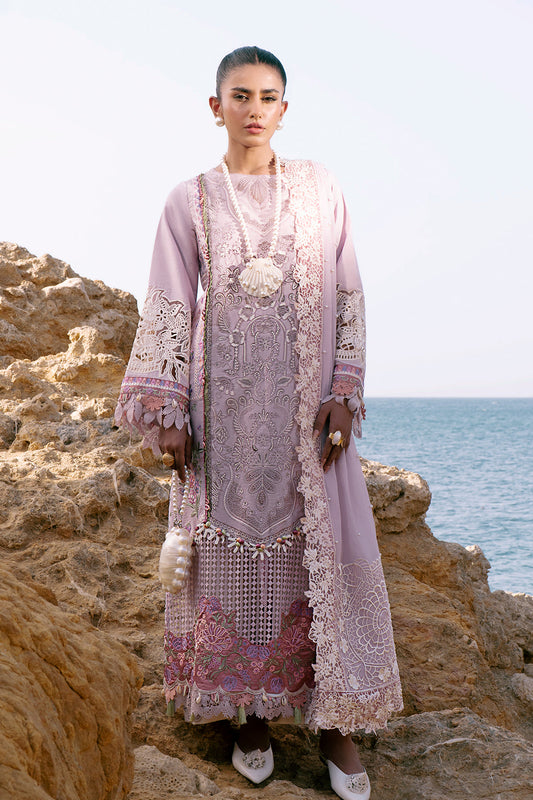 AJR Dastan Embroidered Luxury Lawn Unstitched 3pcs