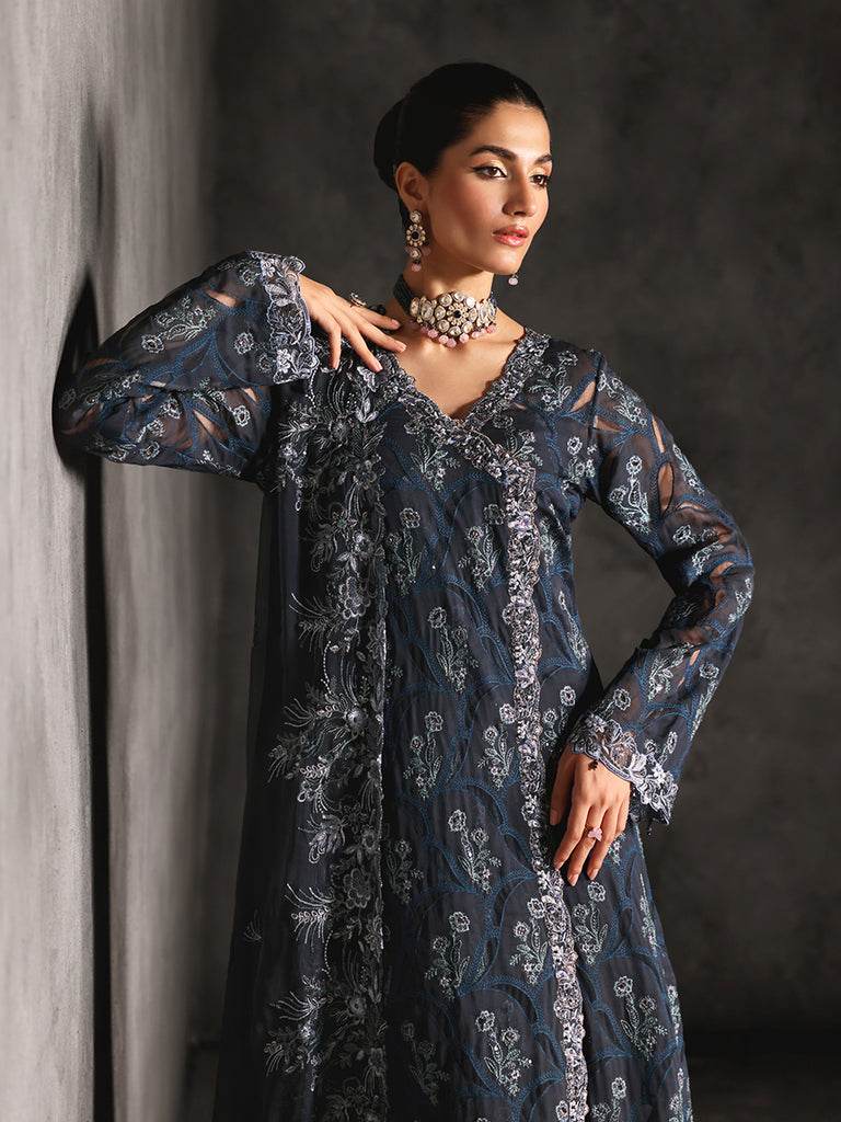 RAJBARI SAGE Formal Unstitched 4pcs - Jotey