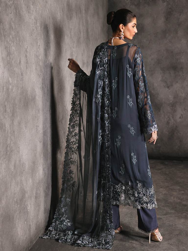 RAJBARI SAGE Formal Unstitched 4pcs - Jotey