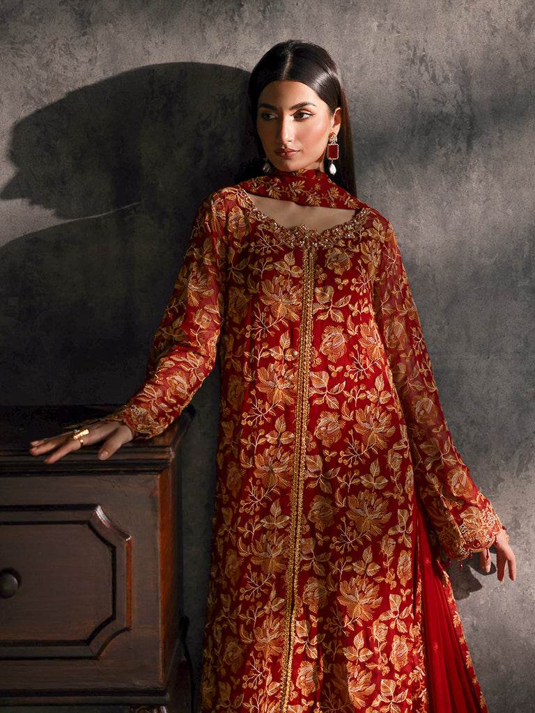 RAJBARI SAGE Formal Unstitched 4pcs - Jotey