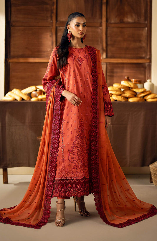 Maryum & Maria Eid Ul Azha Chapter One Luxury Lawn 3pcs - Jotey