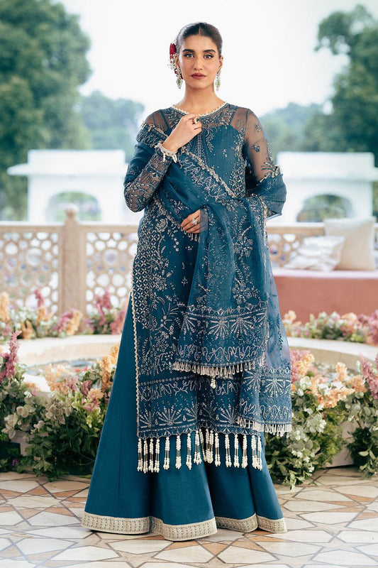 Silsila By Saad Shaikh Festive Unstitched 3Pcs - Jotey