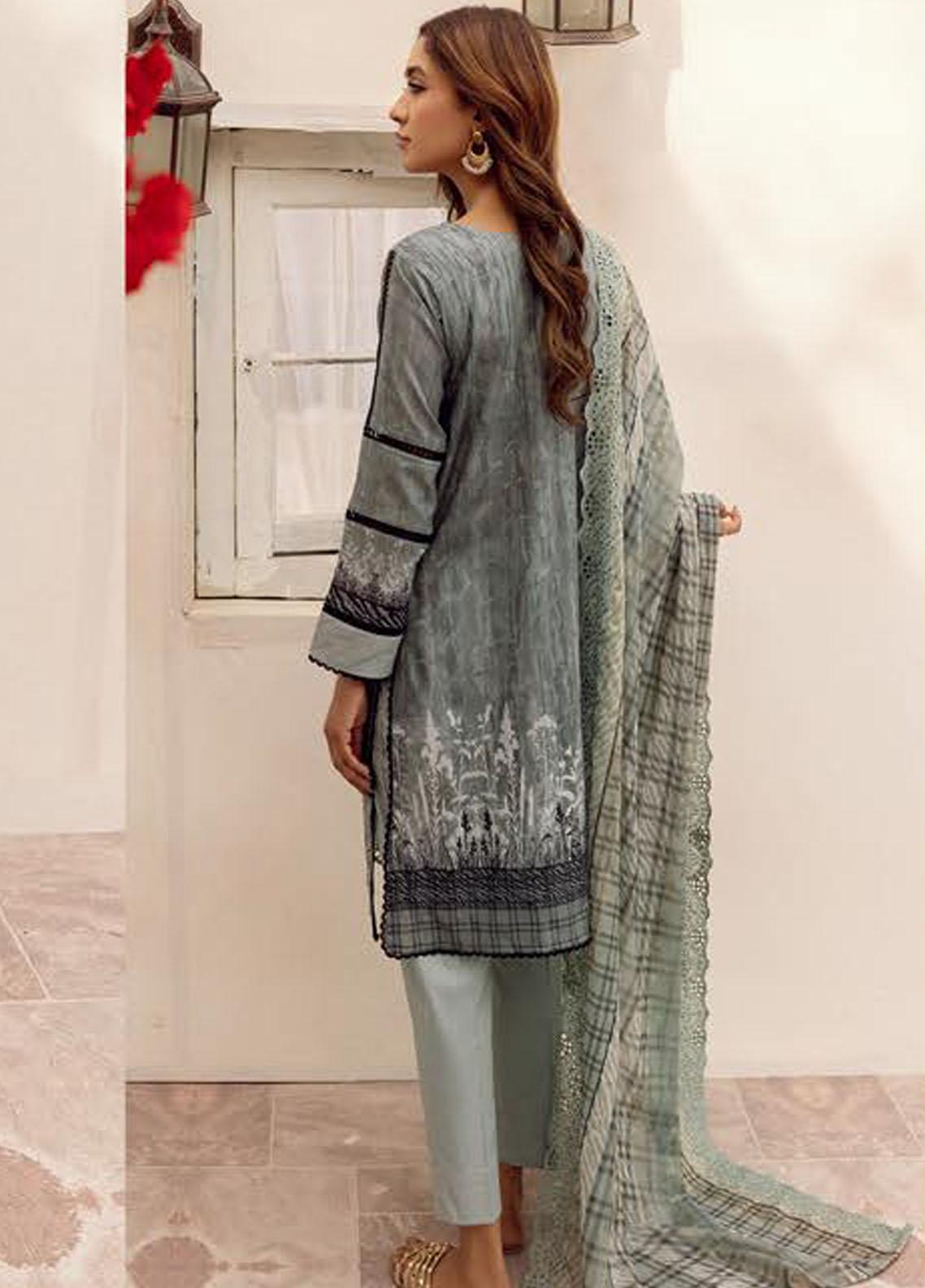 Mahee's by Riaz Arts Embroidered Lawn 3Pcs - Jotey