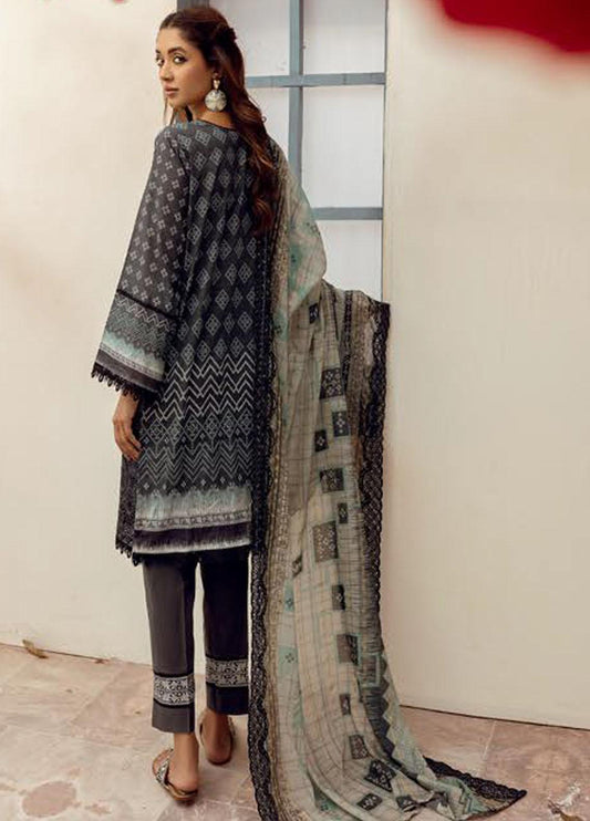Mahee's by Riaz Arts Embroidered Lawn 3Pcs - Jotey