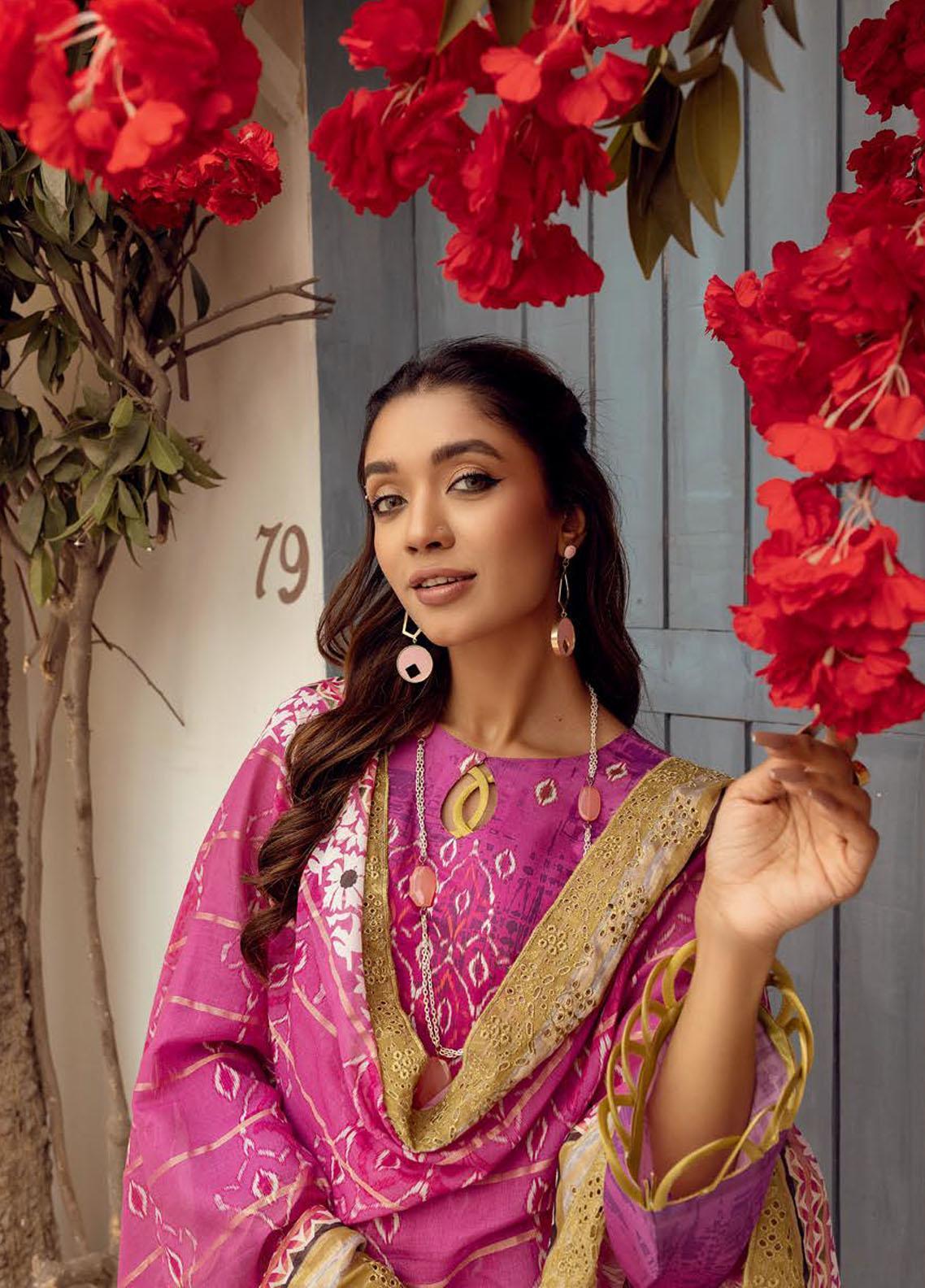 Mahee's by Riaz Arts Embroidered Lawn 3Pcs - Jotey