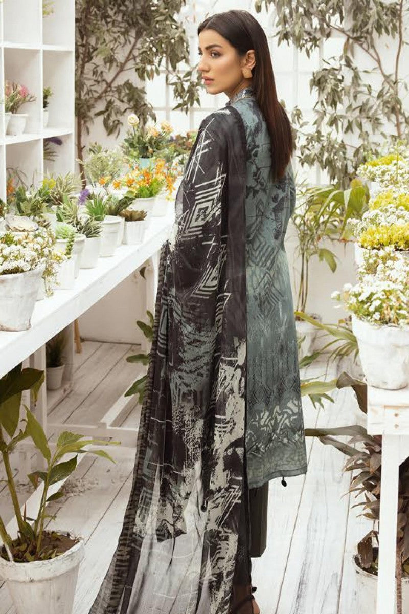 Mahee's by Riaz Arts Printed Chikankari 3Pcs Jotey