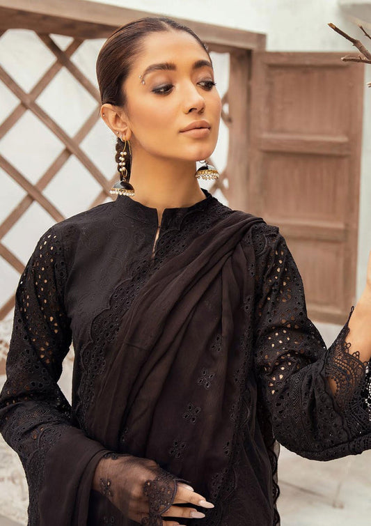 Mahees Exclusive Embroidered Lawn 3Pcs - Jotey