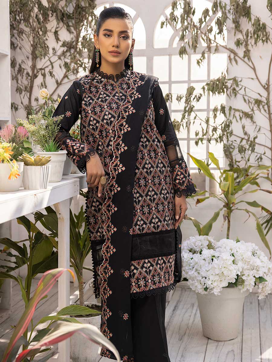 Majestic By Aalaya Vol- 01 Unstitched 3Pcs - Jotey
