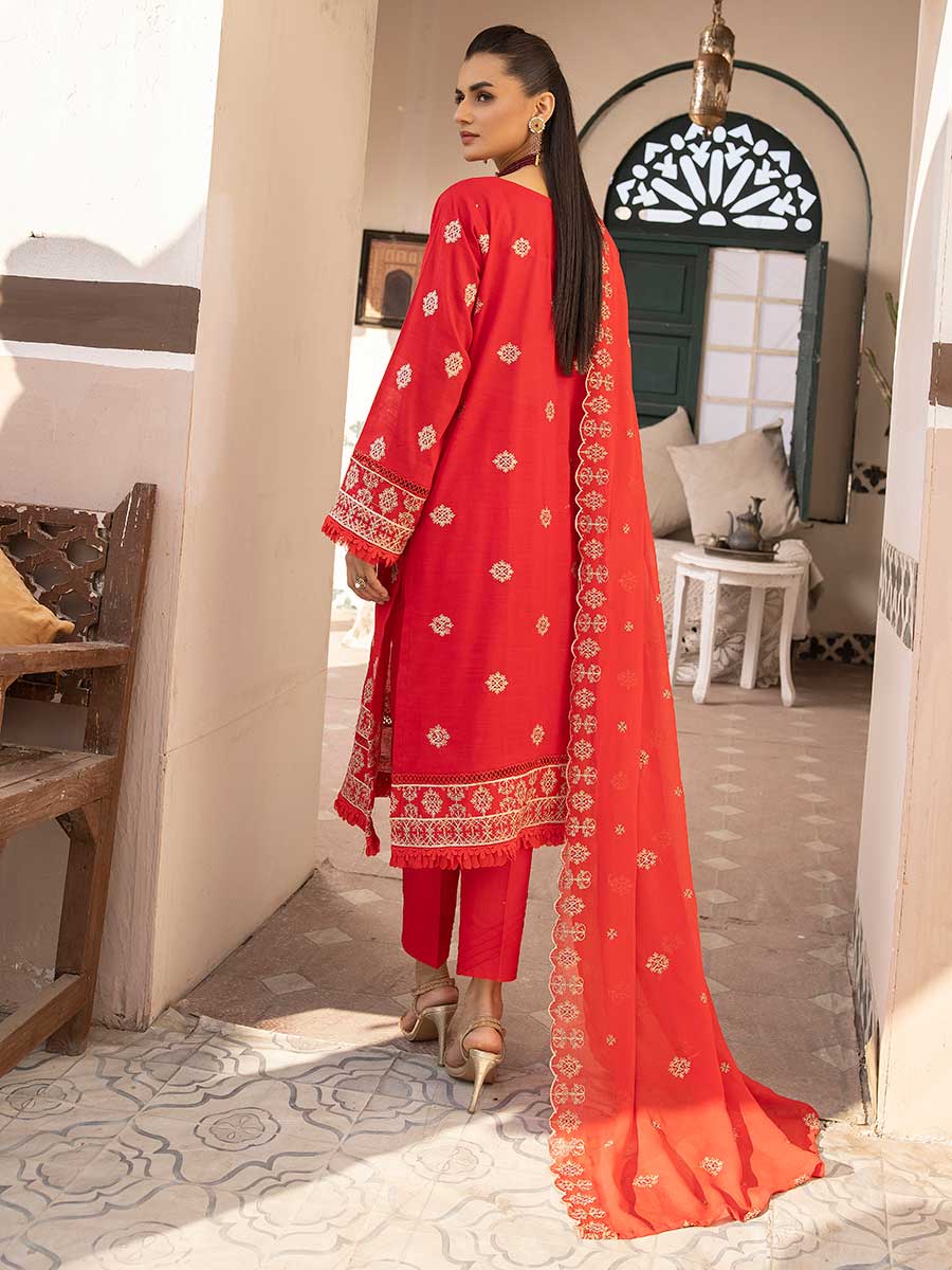Majestic By Aalaya Vol- 01 Unstitched 3Pcs - Jotey