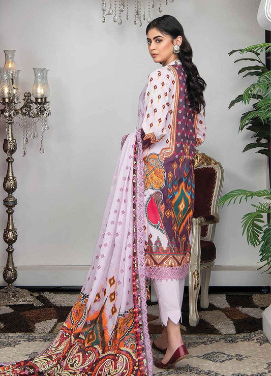Mashaal Riaz Arts Exclusive Digital Embroidered 3pcs - Jotey