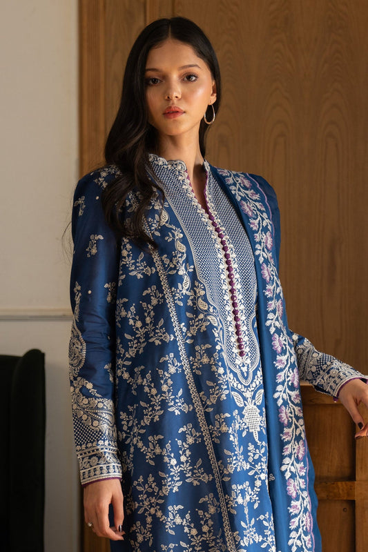 Zara Shahjahan Satori Embroidered Luxury Lawn Unstitched 3pcs