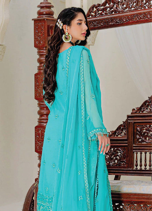 Muhabbat Luxury Formal Edit 23 Unstitched 3pcs - Jotey