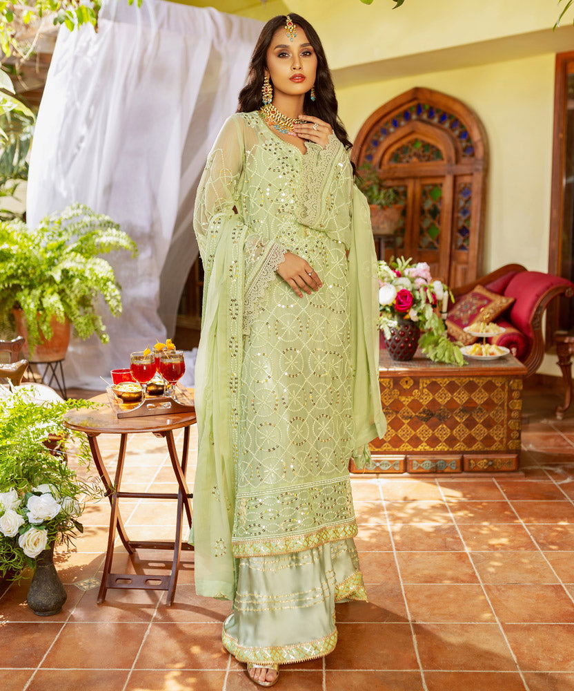 Naushad Imdad Luxury Chiffon 3Pcs - Jotey