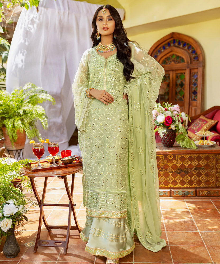 Naushad Imdad Luxury Chiffon 3Pcs - Jotey