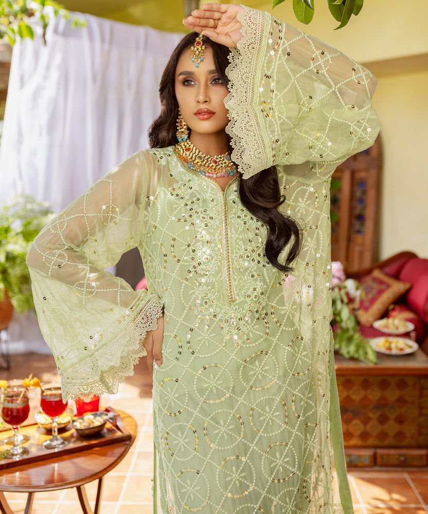 Naushad Imdad Luxury Chiffon 3Pcs - Jotey